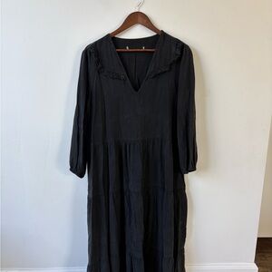 Zara Women’s Black Long Sleeve Dress